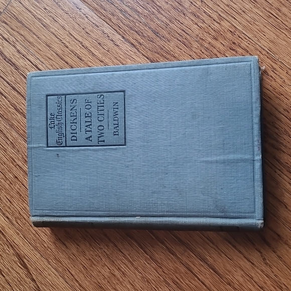 Vintage Other - Vintage 1906 "A Tale of Two Cities" by Charles Dickens